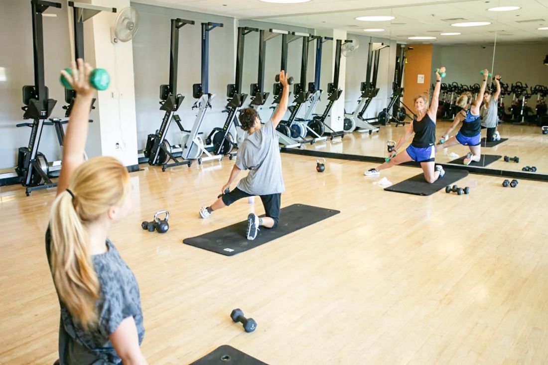 A university fitness and recreation center